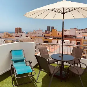  Apartamento Atico Con Terraza, Centro De España